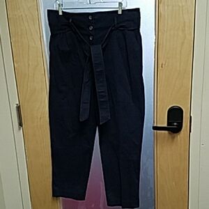 Boden Navy Trousers with Belt